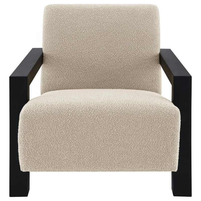 Fitzroy - Boucle Upholstered Accent Arm Chair - JaxCo Furniture