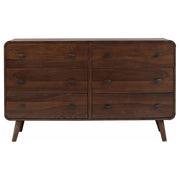 Robyn - 6-Drawer Bedroom Dresser - JaxCo Furniture