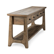 Talladega - Console Table - Natural - JaxCo Furniture