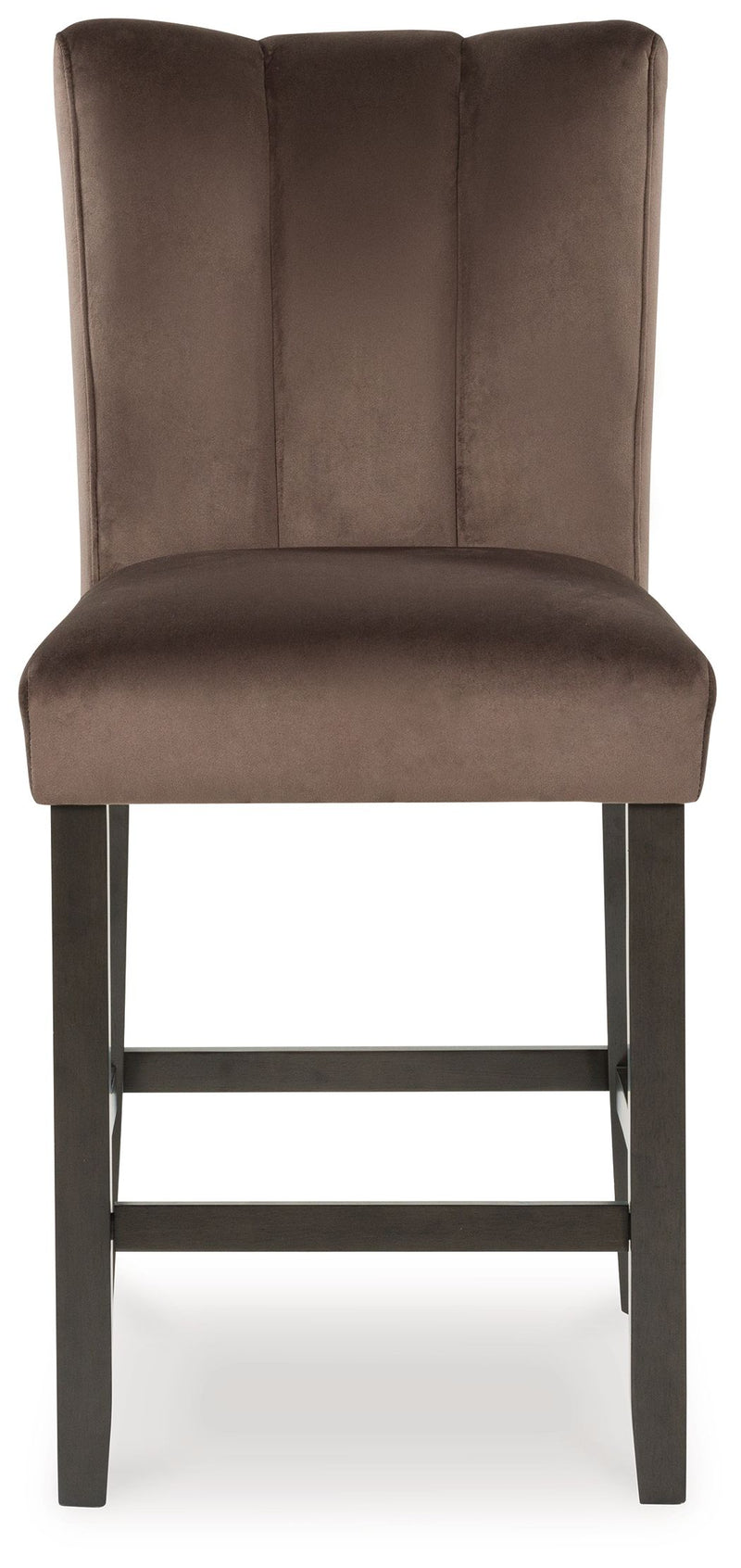 Jeshina - Mocha - Upholstered Barstool (Set of 2) - JaxCo Furniture