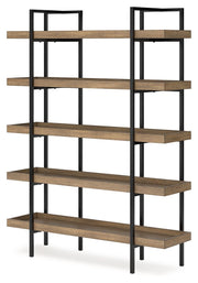 Montia - Light Brown - Bookcase - JaxCo Furniture
