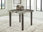 Jeshina - Dark Brown / Beige - Square Dining Room Counter Table - JaxCo Furniture