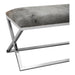 Rossi - Bench - Gray - JaxCo Furniture