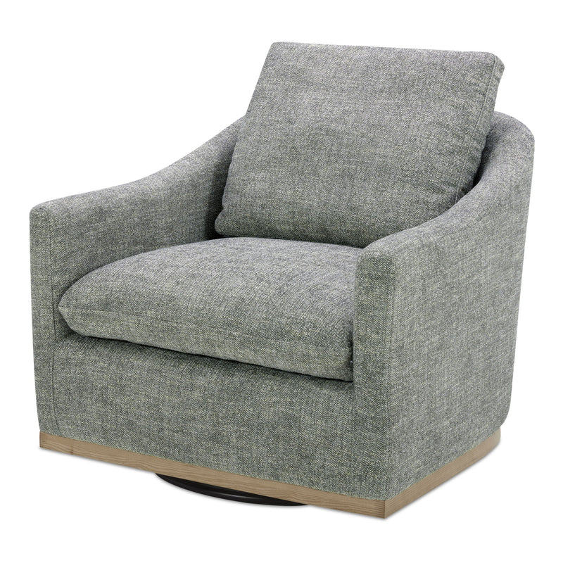 Linden - Swivel Chair - Slated Moss - JaxCo Furniture