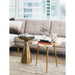 Amoeba - Side Table - Gold - JaxCo Furniture