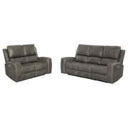 Brickston - Triple Power Reclining Sofa Set - JaxCo Furniture