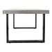 Jedrik - Outdoor Dining Table Large - Cement - JaxCo Furniture