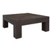 Evander - Coffee Table - Dark Brown - JaxCo Furniture