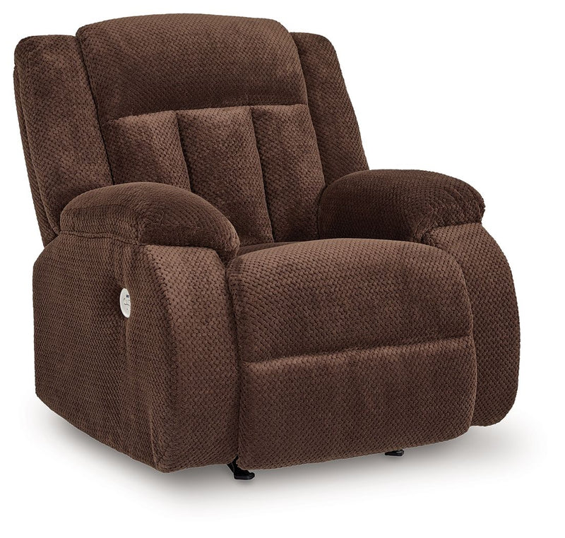 Free Wake - Chocolate - Power Rocker Recliner - JaxCo Furniture