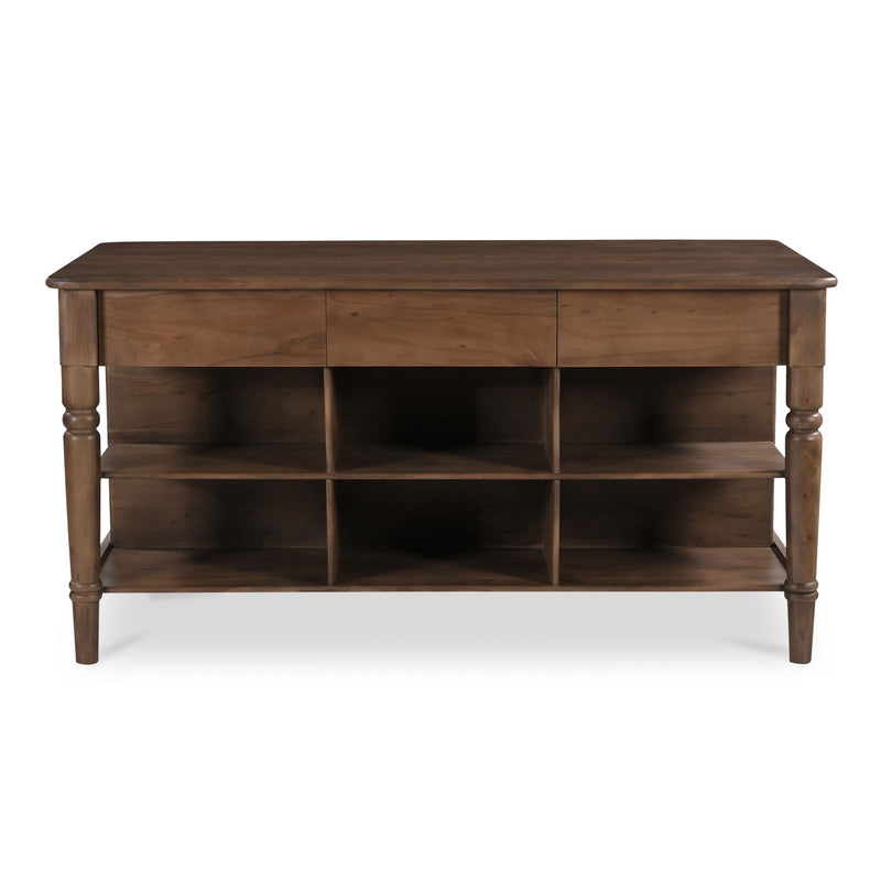 Russet - Kitchen Island - Brown - JaxCo Furniture