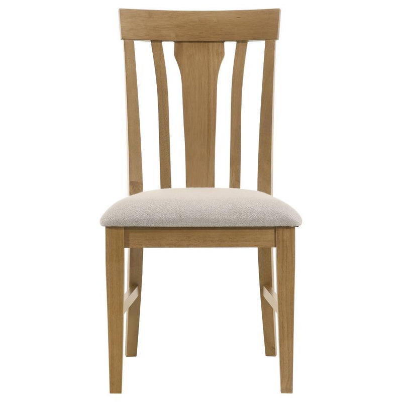 Hartville - Dining Side Chair (Set of 2) - Natural Light Brown - JaxCo Furniture