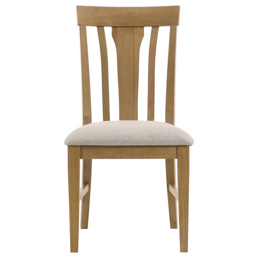 Hartville - Dining Side Chair (Set of 2) - Natural Light Brown - JaxCo Furniture