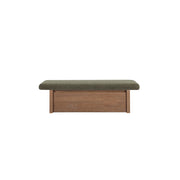 Gemma - Storage Bench - Dark Green - JaxCo Furniture
