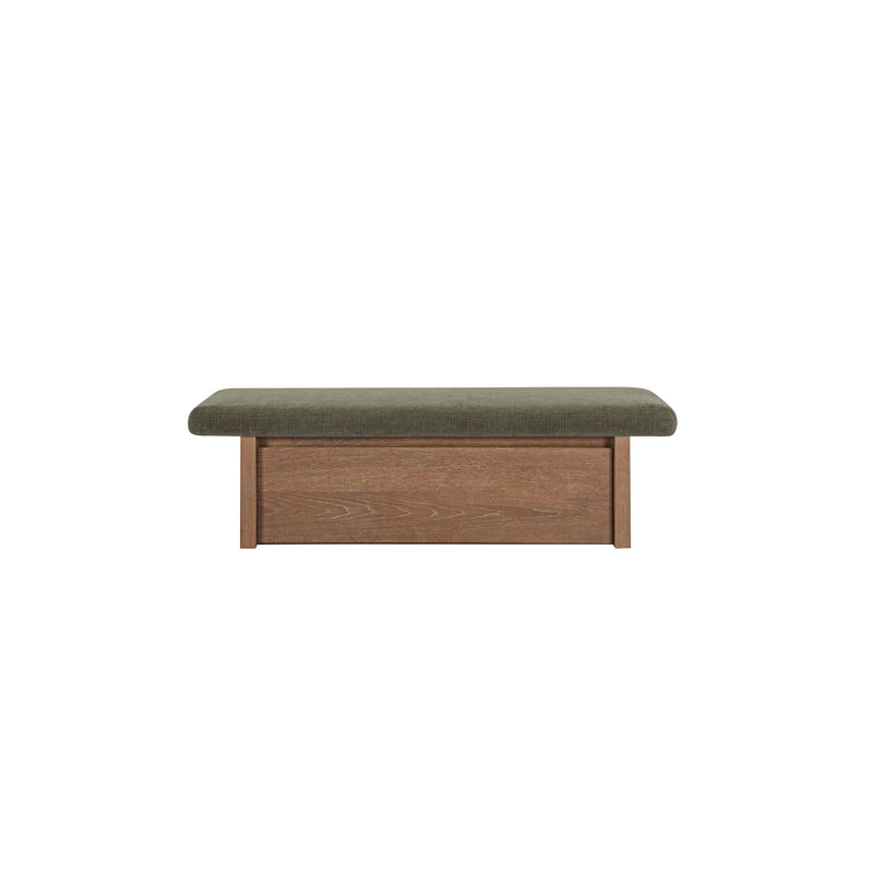 Gemma - Storage Bench - Dark Green - JaxCo Furniture