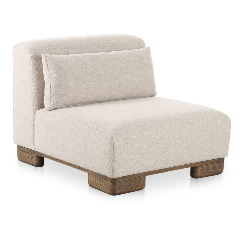 June - Slipper Chair - Oatmeal - JaxCo Furniture