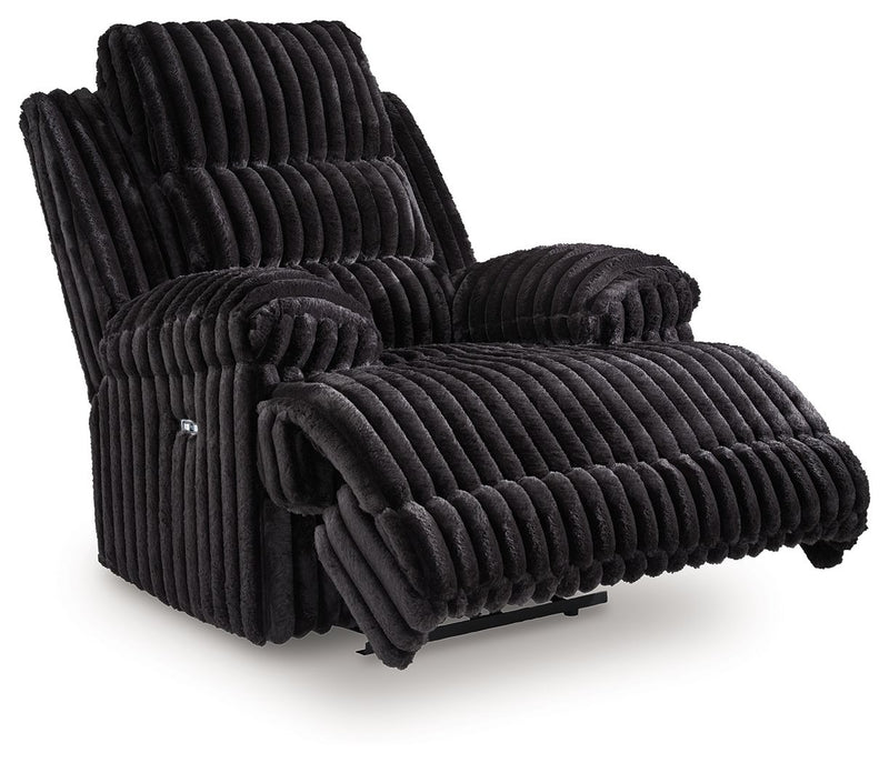 Rhine Falls - Onyx - Zero Wall Recliner - JaxCo Furniture