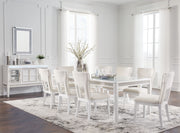 Chalanna - Rectangular Dining Room Extension Table Set - JaxCo Furniture