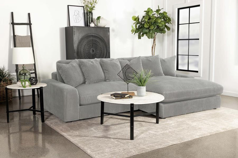 Blaine - Upholstered Reversible Chaise Sectional Sofa - JaxCo Furniture