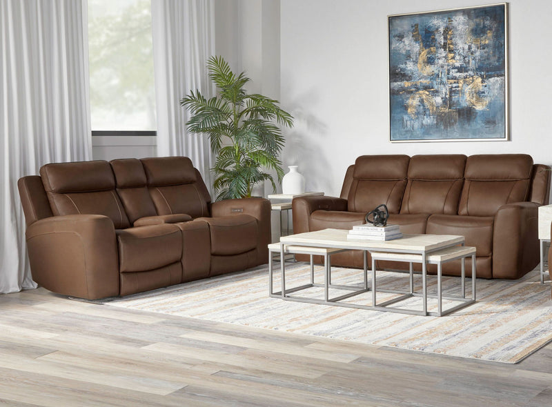 Calgary - Power Reclining Sofa Set - JaxCo Furniture