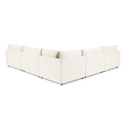 Caplan - 6 Piece Modular Sectional With Ottoman - JaxCo Furniture