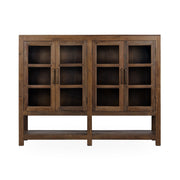 Kharga - 4 Door Cabinet - Natural - JaxCo Furniture