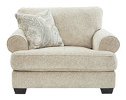 Monaghan - Sandstone - Chair and a Half - JaxCo Furniture