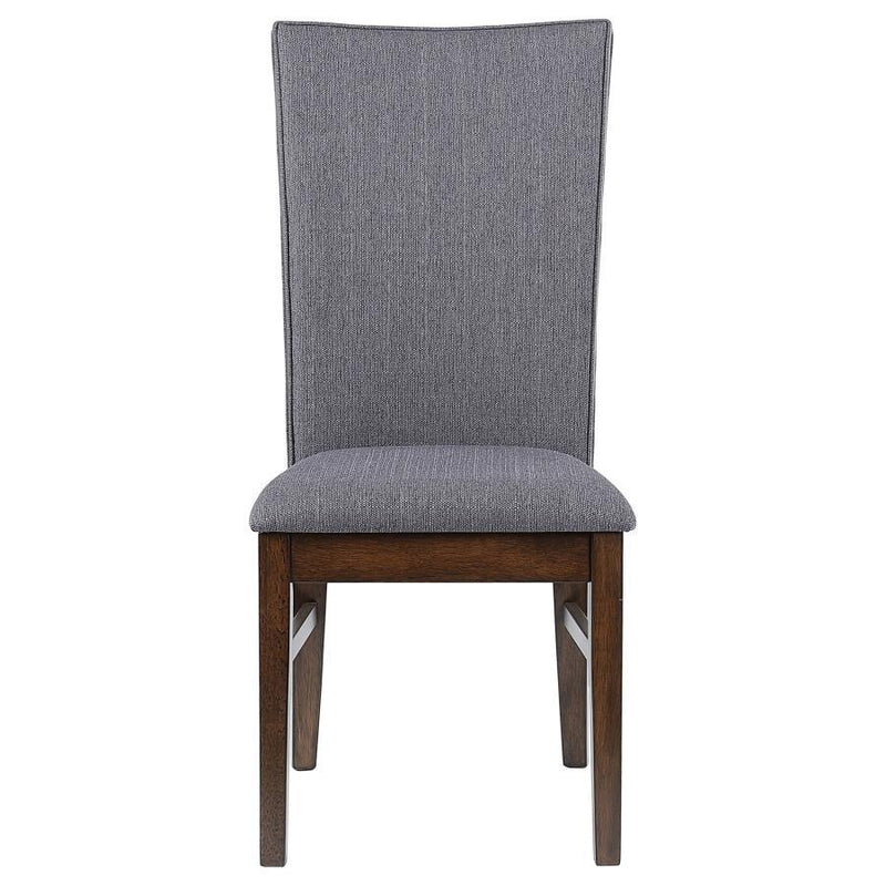 Sherwood - Upholstered Dining Side Chair (Set of 2) - Gray - JaxCo Furniture