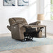 Adelaide - Dual Power, Zero Gravity Recliner - Brown - JaxCo Furniture