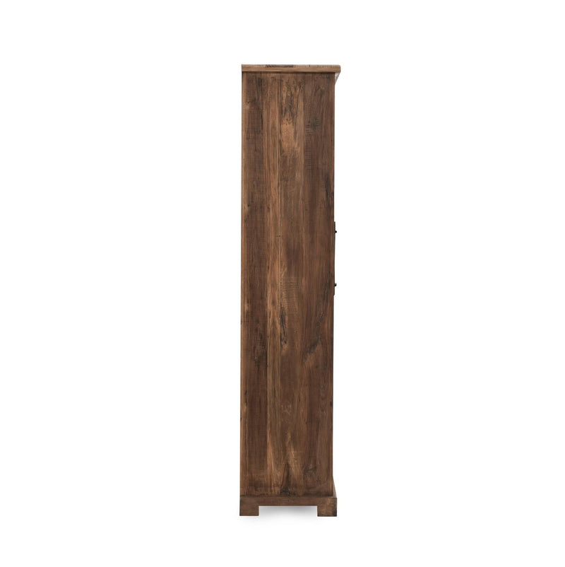 Zion - 2 Door Armoire - Natural - JaxCo Furniture