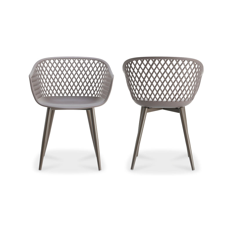 Piazza - Outdoor Chair (Set of 2) - Gray - JaxCo Furniture