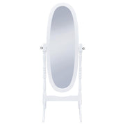 Foyet - Wood Adjustable Length Cheval Mirror - JaxCo Furniture