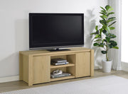 Laurelton - 60" 2-Door TV Stand Media Console - Light Oak - JaxCo Furniture
