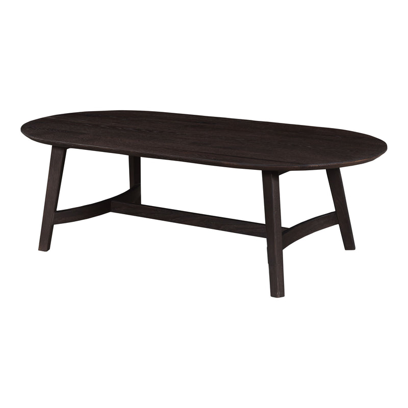 Trie - Wood Coffee Table - Dark Brown - JaxCo Furniture