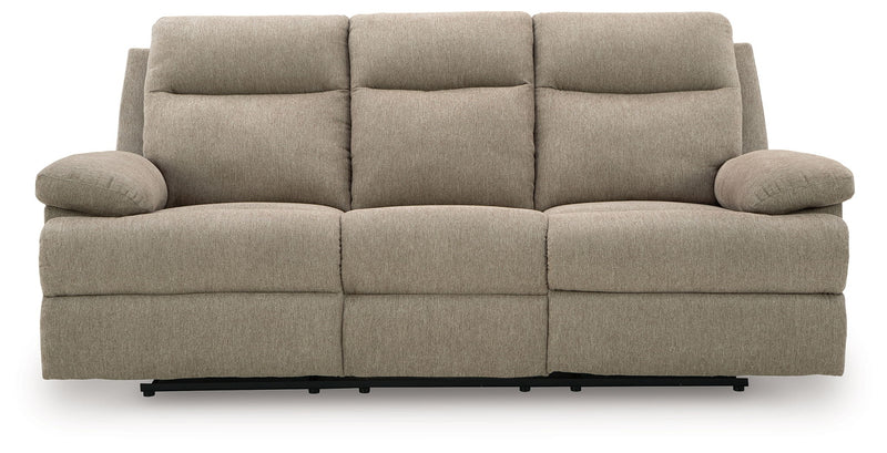 Side-Swipe - Reclining Sofa With Drop Down Table - JaxCo Furniture