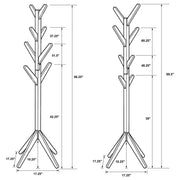 Margaret - Solid Wood Coat Rack Clothing Hanger - JaxCo Furniture