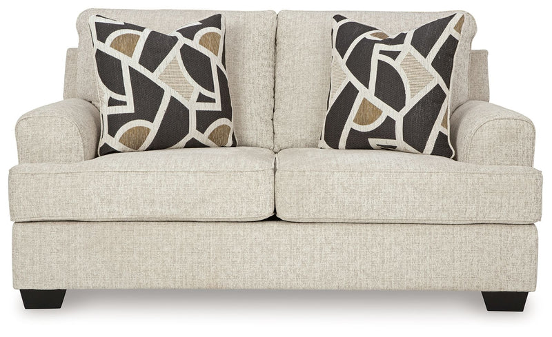 Heartcort - Quartz - Loveseat - JaxCo Furniture