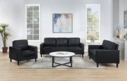 Ruth - Upholstered Track Arm Sofa Set - JaxCo Furniture