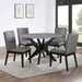 Amy - 5 Piece Dining Set - Gray - JaxCo Furniture