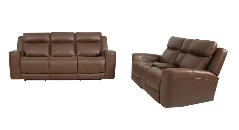 Calgary - Power Reclining Sofa Set - JaxCo Furniture