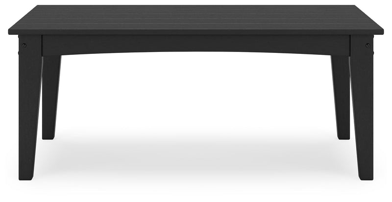 Hyland Wave - Rectangular Cocktail Table - JaxCo Furniture