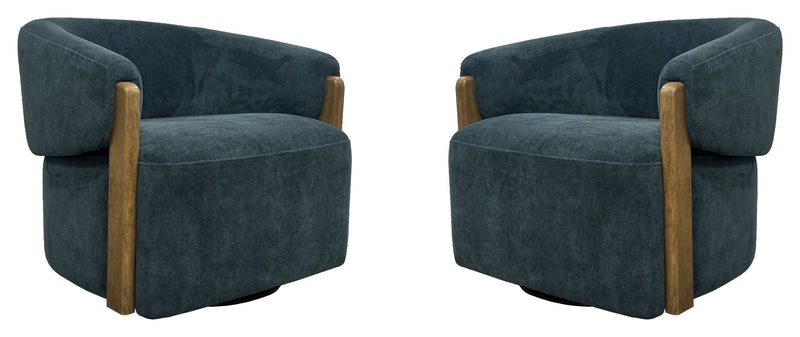 Finley - Swivel Accent Chair - JaxCo Furniture