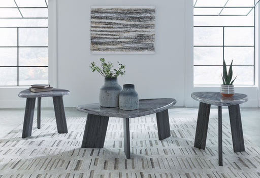 Bluebond - Gray - Occasional Table Set (Set of 3) - JaxCo Furniture