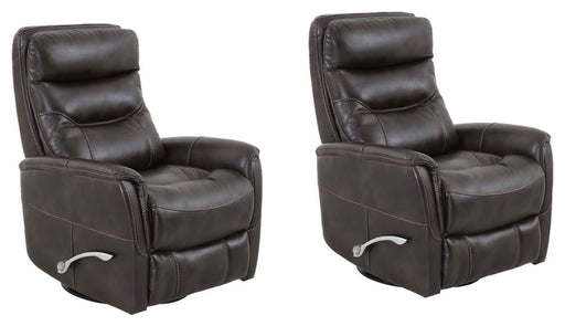 Gemini - 33.5" Swivel Glider Recliner (Set of 2) - JaxCo Furniture