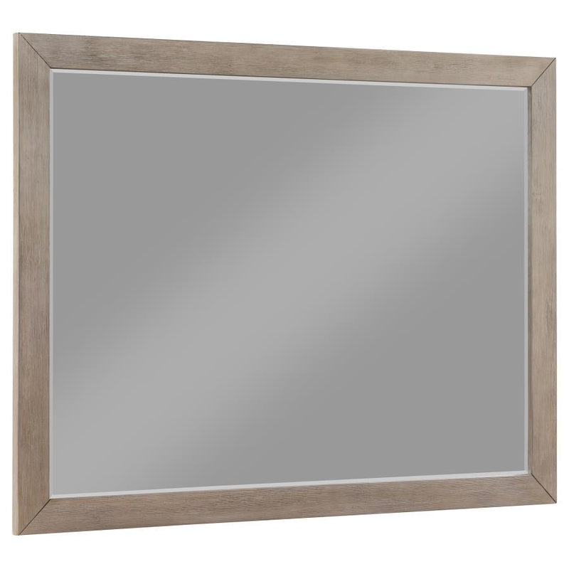 Kenora - Dresser Mirror - Barley Brown - JaxCo Furniture