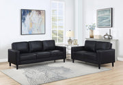 Ruth - Upholstered Track Arm Sofa Set - JaxCo Furniture