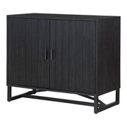 Sierra - 2 Door Cabinet - Black - JaxCo Furniture