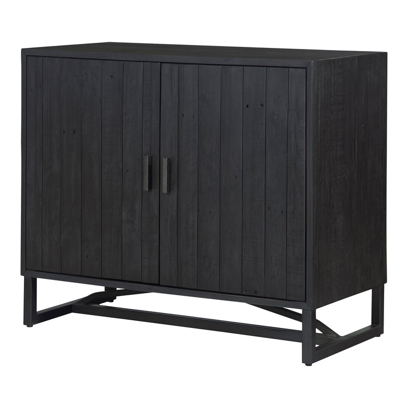 Sierra - 2 Door Cabinet - Black - JaxCo Furniture