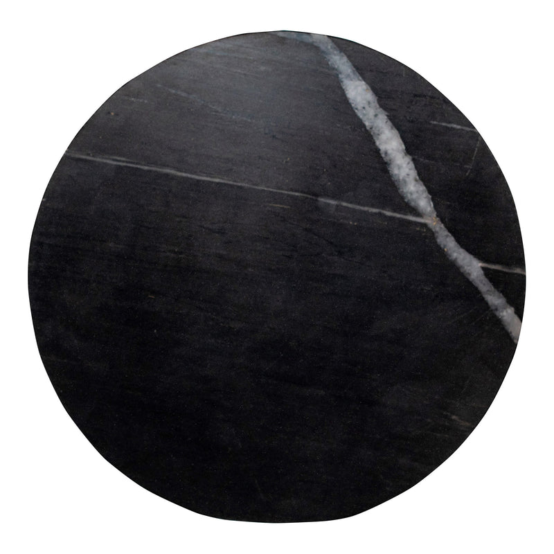 Grace - Marble Accent Table - Black - JaxCo Furniture