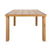 Marina - Outdoor Ceramic Dining Table - Light Brown - JaxCo Furniture