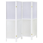 Mattison - 4-Panel Room Divider Folding Shoji Screen - JaxCo Furniture